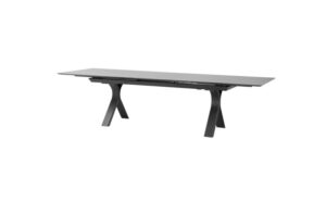 Carson Tisch anthrazit / Mamor 180-240 x 100 x H75 cm