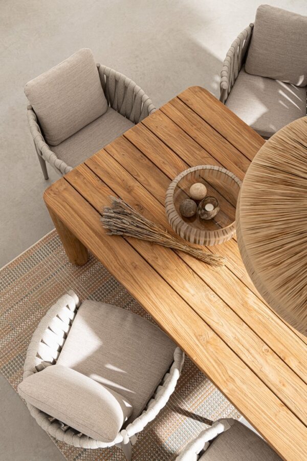 Maverick Tisch 200 x 100 x H77 cm teak – Bild 9