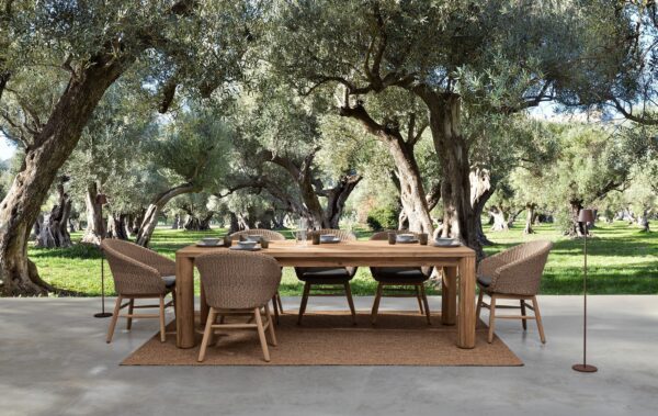 Maverick Tisch 240 x 100 x H77 cm teak – Bild 9