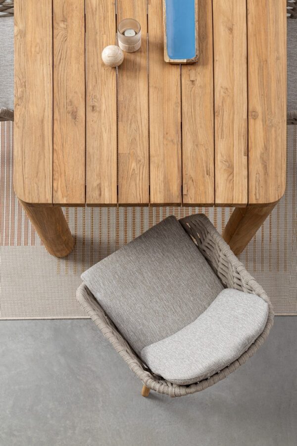 Maverick Tisch 240 x 100 x H77 cm teak – Bild 11