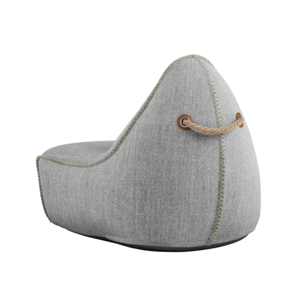 Cobana Lounge Chair und Pouf sand melange – Bild 3