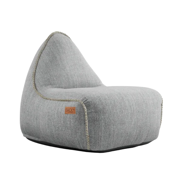 Cobana Lounge Chair und Pouf sand melange – Bild 2