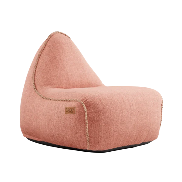 Cobana Lounge Chair und Pouf rose – Bild 2