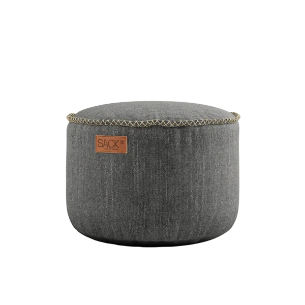 Cobana Lounge Chair und Pouf grey – Bild 4