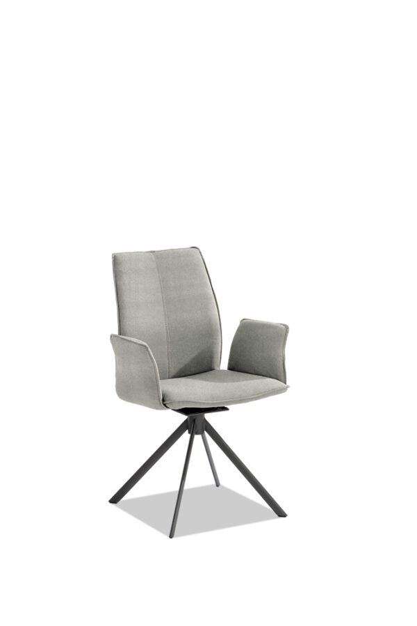 Portofino Stuhl anthrazit / beige – Bild 2