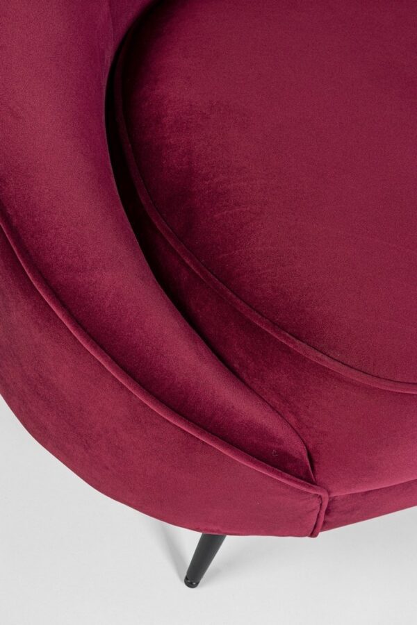 SERAPHIN 2-Sitzer Sofa weinrot – Bild 7