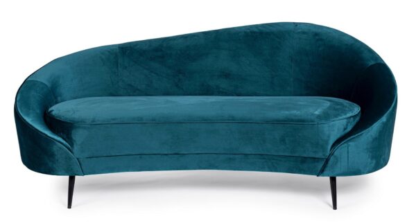 SERAPHIN 2-Sitzer Sofa petrol – Bild 3