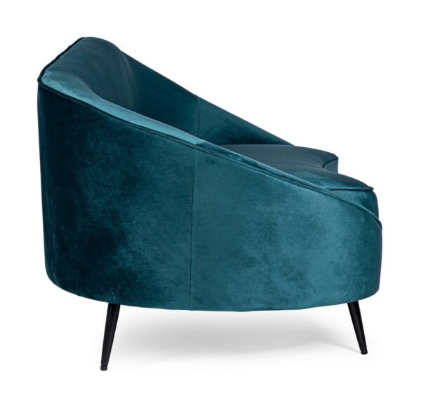 SERAPHIN 2-Sitzer Sofa petrol – Bild 5