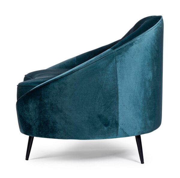 SERAPHIN 2-Sitzer Sofa petrol – Bild 6