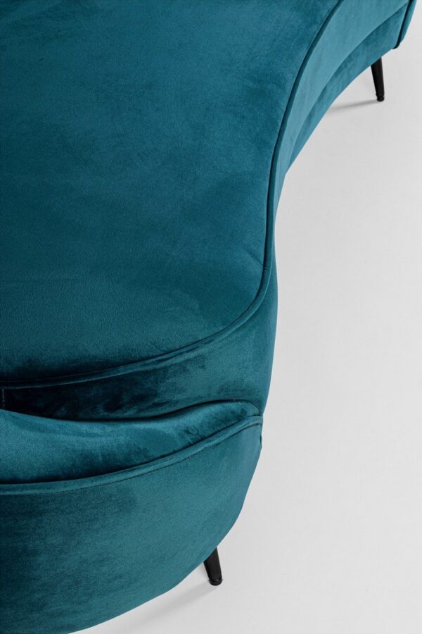 SERAPHIN 2-Sitzer Sofa petrol – Bild 9