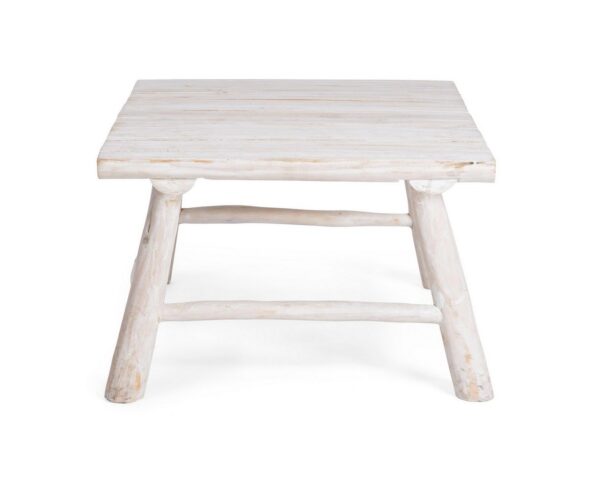 SAHEL Couchtisch 90 x 60 x H38 cm weiß – Bild 5
