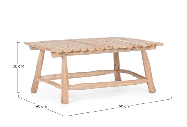 SAHEL Couchtisch 90 x 60 x H38 cm natur – Bild 8