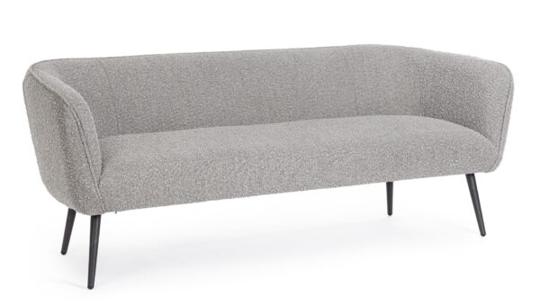 AVRIL 3-Sitzer Sofa grau
