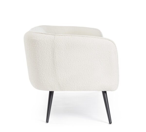 AVRIL 3-Sitzer Sofa weiß – Bild 4