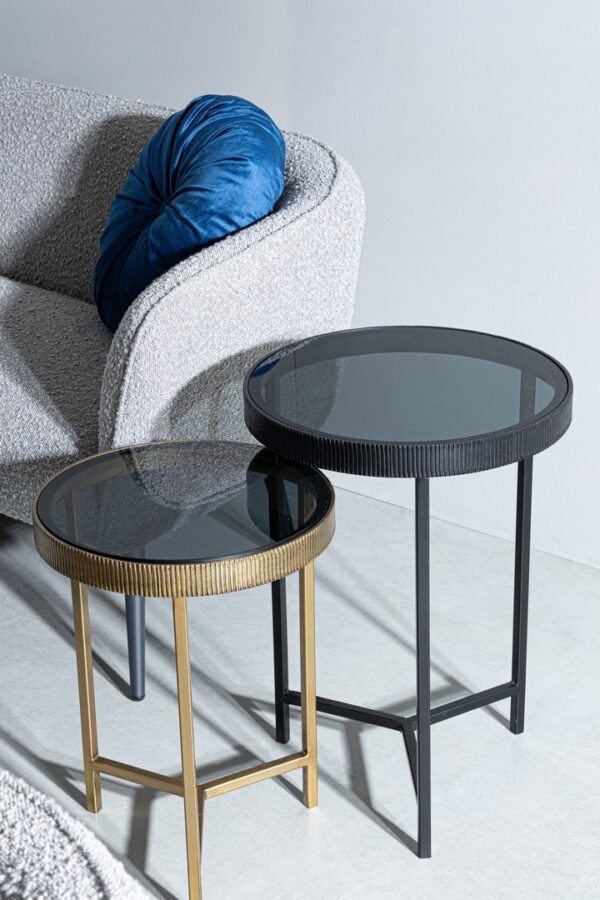 AVRIL 3-Sitzer Sofa grau – Bild 8
