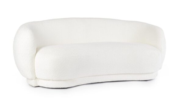 TECLA 2-Sitzer Sofa weiß