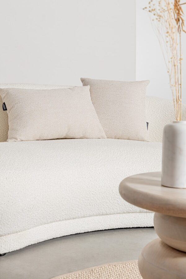 TECLA 2-Sitzer Sofa weiß – Bild 7