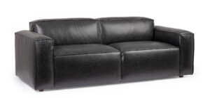 JOSEPH 3-Sitzer Sofa schwarz