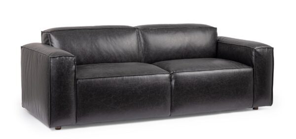 JOSEPH 3-Sitzer Sofa schwarz
