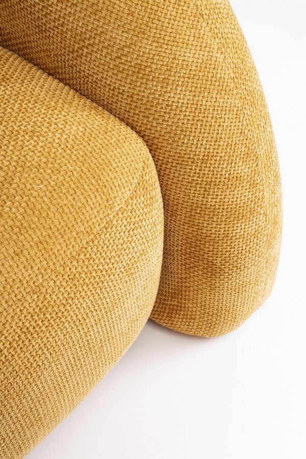 CLEMENCE 3-Sitzer Sofa senf – Bild 7