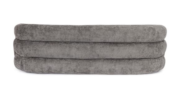 CLEMENCE 3-Sitzer Sofa dunkelgrau – Bild 3