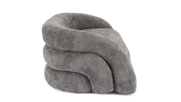 CLEMENCE 3-Sitzer Sofa dunkelgrau – Bild 4