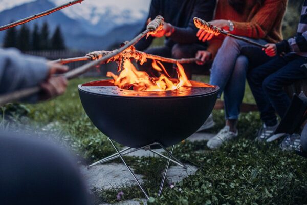 BOWL 57 Feuerschale mit Sternfuß – Bild 7