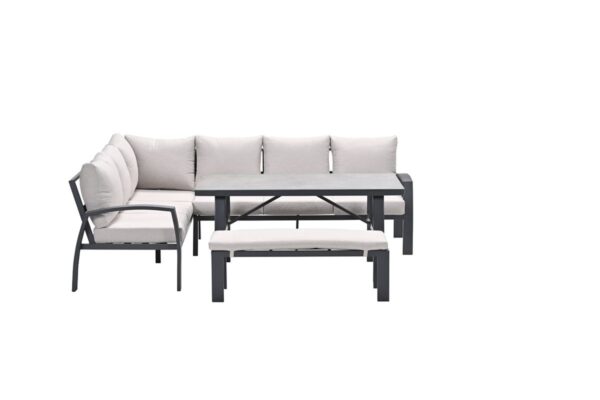 Vasano Lounge carbon black / desert sand / slate grey ceramic glass – Bild 5