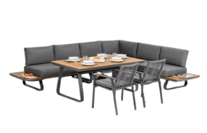 Woody Lounge anthrazit / grau