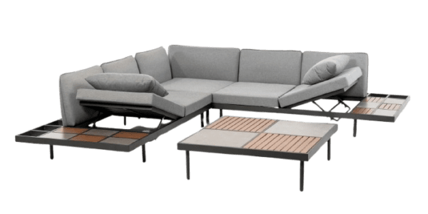California Lounge anthrazit / hellgrau