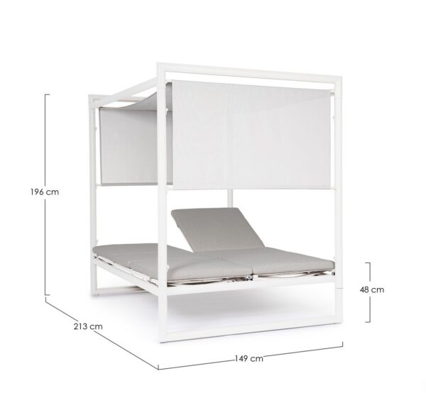 KONNOR Daybed weiß – Bild 13