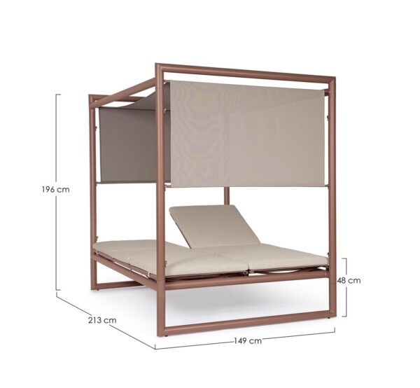 KONNOR Daybed kupfer – Bild 13