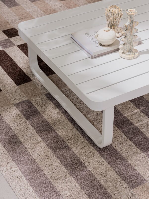 MARIEL Lounge weiß / sand – Bild 9
