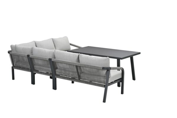 Monti Lounge carbon black / rope taupe / valley sand – Bild 3