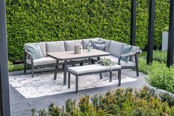 Monti Lounge carbon black / rope taupe / valley sand – Bild 8
