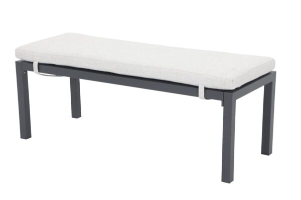 Monti Bank 120 x 45 x H41 cm carbon black / valley sand – Bild 2