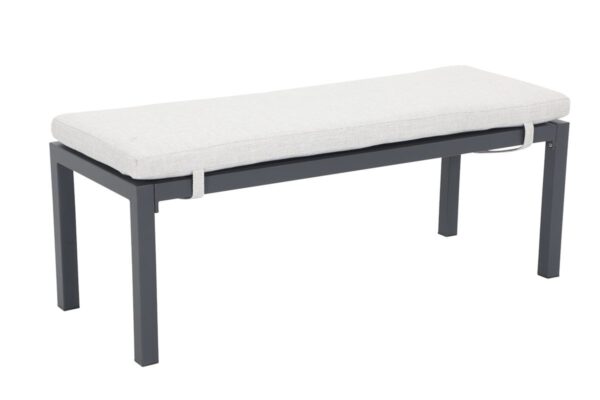 Monti Bank 120 x 45 x H41 cm carbon black / valley sand – Bild 3