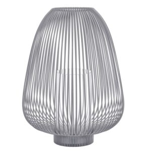 LYVA Laterne L steel grey