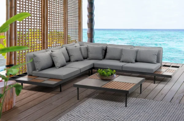 California Lounge anthrazit / hellgrau – Bild 2