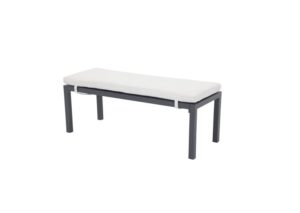 Monti Bank 120 x 45 x H41 cm carbon black / valley sand
