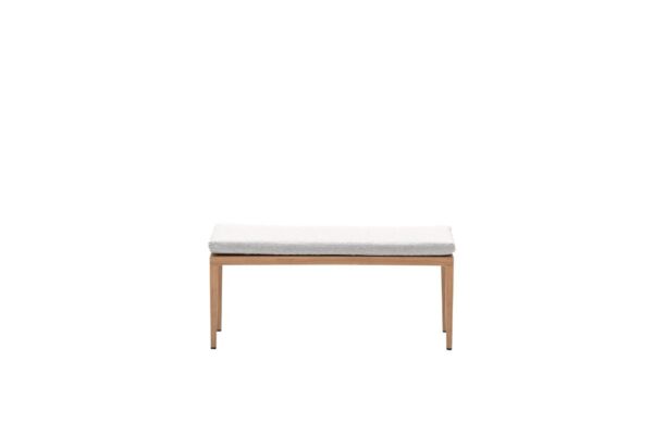 Sardinia Bank 110 x 41 x H43 cm light teaklook / dark sand – Bild 4