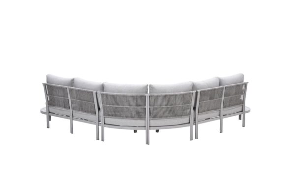 Frigole Loungeset taupe / sand / valley sand / slate grey keramisch glas – Bild 4