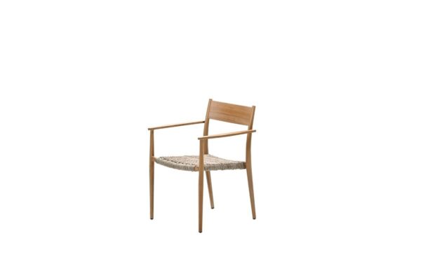 Richmond Stuhl light teak look / natural / desert sand