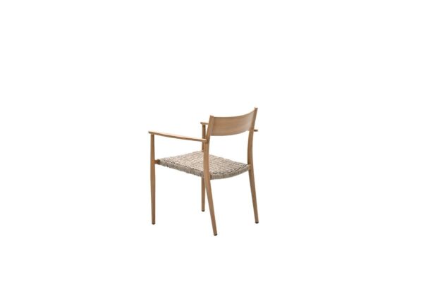 Richmond Stuhl light teak look / natural / desert sand – Bild 4