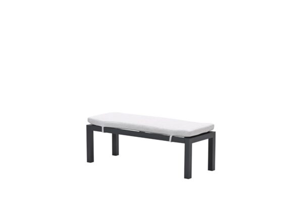 Elati Bank 120 x 45 x H42 cm carbon black / valley sand