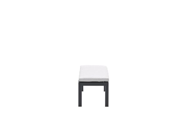 Elati Bank 120 x 45 x H42 cm carbon black / valley sand – Bild 3