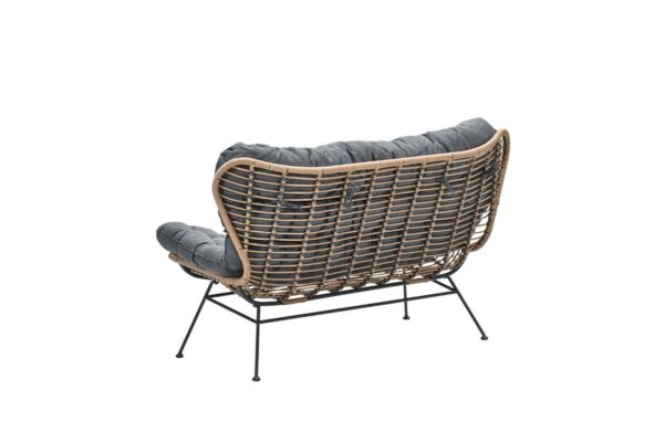 Libelle Relaxbank natural rotan / mystic grey – Bild 5