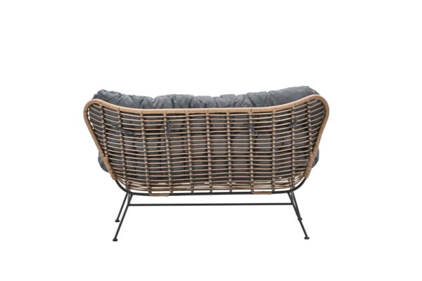 Libelle Relaxbank natural rotan / mystic grey – Bild 6