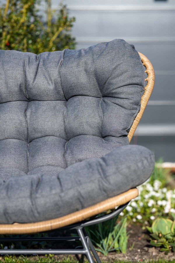 Libelle Relaxbank natural rotan / mystic grey – Bild 10