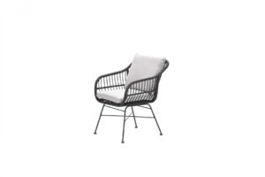 Margriet Stuhl carbon black / black / desert sand